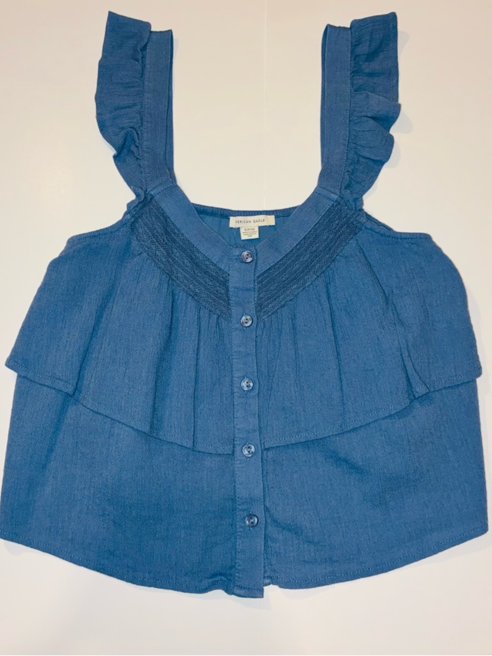 AE - Lace Ruffled Camisole - Picture 2 of 6